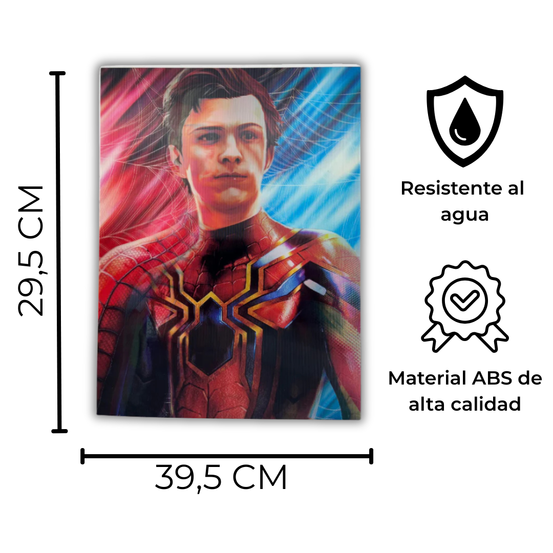 póster Lenticular 3D Multiverso Arácnido